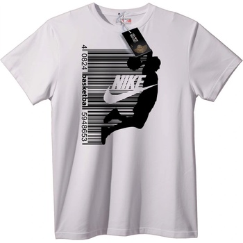 NOONEBRAND Тениска NIKE Баркод Градски стил - 7XL, Black