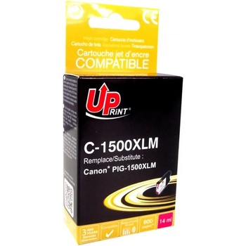 Compatible Мастилница UPRINT PGI1500 Canon, Червен (LF-INK-CAN-PGI1500M-XL-UP)