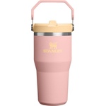 STANLEY Прасковен термос от неръждаема стомана 600 ml IceFlow Flip Straw 2.0 Tumbler Peach Rose - Stanley (100000147352)