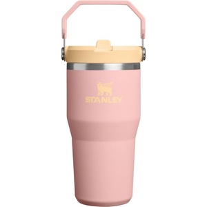 STANLEY Прасковен термос от неръждаема стомана 600 ml IceFlow Flip Straw 2.0 Tumbler Peach Rose - Stanley (100000147352)