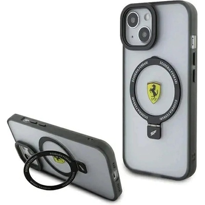 Ferrari Кейс Ferrari Ring Stand 2023 Collection MagSafe за iPhone 15 Plus / 14 Plus, прозрачен (3666339170936)