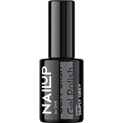 SNB Professional NailUP Гел лак за нокти, Просто сиво, 6 ml