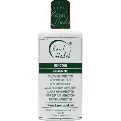 Karel Hadek Menoton tělový olej 20 ml