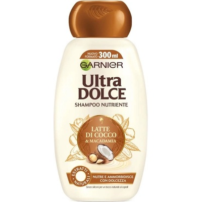 Garnier Ultra Dolce Coconut Milk & Macadamia šampón na vlasy 300 ml