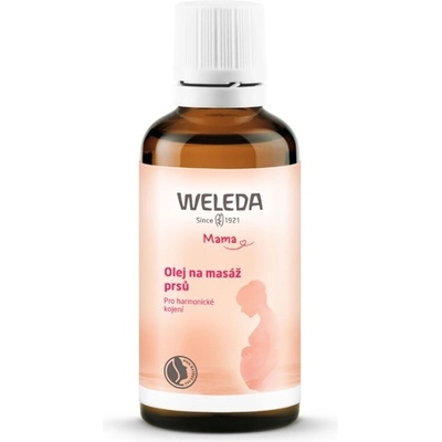 Weleda Olej na masáž prsů 50 ml – Zboží Dáma