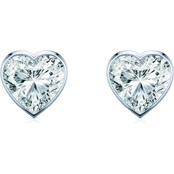 SAVICKI Обеци Purе: бяло злато, диаманти