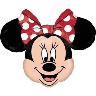 Amscan 55 cm fóliový balónek Hlava Minnie