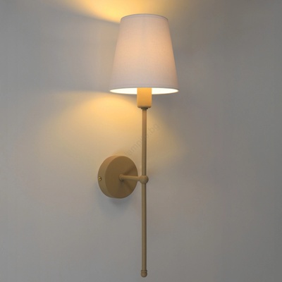 BELIS Настенна лампа MADELA 1xE14/40W/230V бяла/бежова (BE0960)
