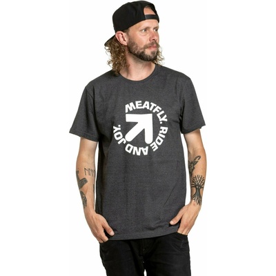 Meatfly мъжка тениска Arrow Charcoal Heather | Сива | Размер Meatfly | Siv | МЪЖЕ | L