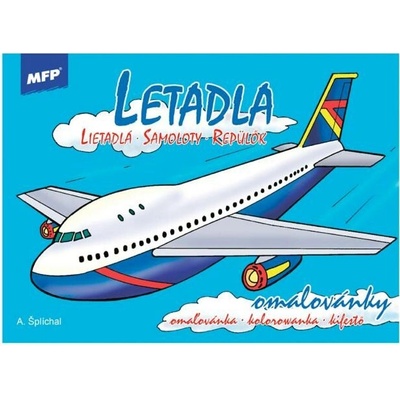 Maľovanka A5 Lietadlá