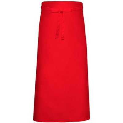 Link Kitchen Wear Francouzská zástěra Xxl X1140 Red -ca. Pantone 200 100 x 140 cm