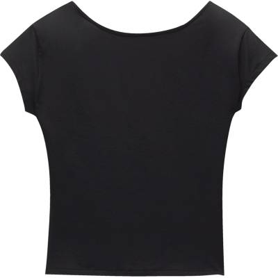Pull&Bear Тениска черно, размер L