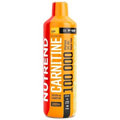 Nutrend Carnitine 100000 1000 ml citrón
