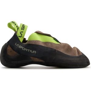 La Sportiva Обувки без връзки La Sportiva Cobra Eco Climbing shoes - Falcon Brown / Apple Green - размер 34, 5 (EU) (301-0444-0114)