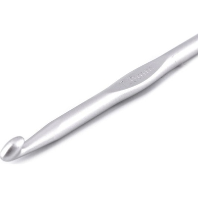 Prima-obchod Háček na háčkování vel. 6; 7; 8; 9, barva 3 (7 mm) stříbrná