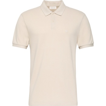 Calvin Klein Jeans Блуза с яка Calvin Klein Jeans Men's CKJ Pique Short-Sleeve Polo Shirt - Oatmeal