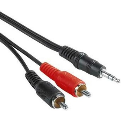 Hama 3.5mm Jack-2xRCA Cable 5m M/M 30456