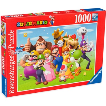 Ravensburger Пъзел Ravensburger от 1000 части - Супер Марио (12000455)