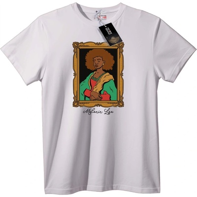 NOONEBRAND Тениска Кралски портрет - 7XL, White
