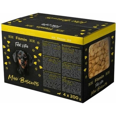 Fitmin Dog For Life Biscuits mini multipack 4x 200 g