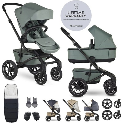 EASYWALKER Set XXL kombinovaný Jimmey Air s příslušenstvím Thyme Green 2023