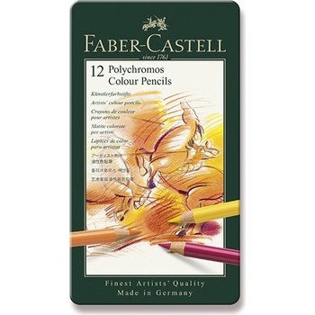 Faber-Castell Polychromos 110012 12 farieb