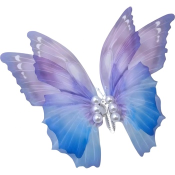 HARAHU Шнола за коса Пеперуда-38852 - Лилава / Синя kp38852 (38852)