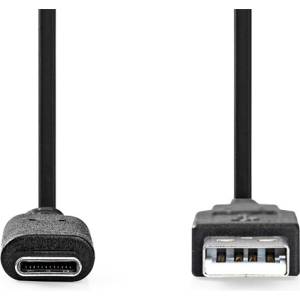 Nedis CCGL61650BK10 Кабел USB 3.2 Gen 1, USB-A щепсел - USB-C (USB-C) щепсел, 60W, 10 Gbps, 1 м (CCGL61650BK10)