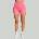 GymBeam STRIX Дамски безшевни къси панталони Sorbet XS