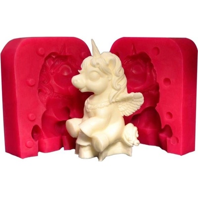 Cesil Silikonová forma 3D Jednorožec 7x4,5cm