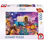Schmidt Spiele Пъзел Schmidt от 1000 части - Къмпинг в дивия Запад (58576)