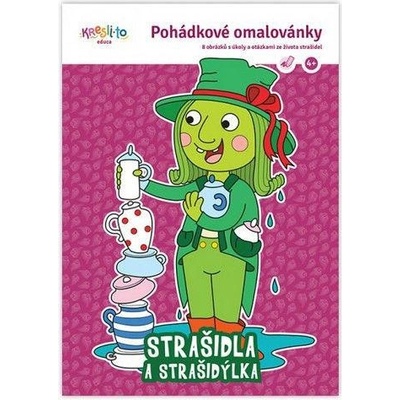 Kresli.to Rozprávkové omaľovánky Strašidlá a strašidielka