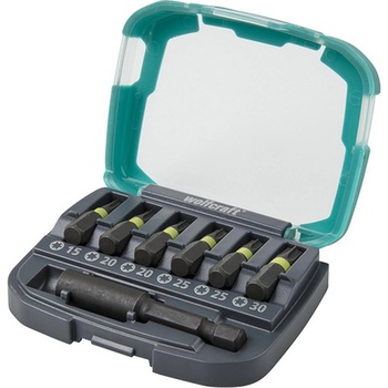 wolfcraft Комплект накрайници битове Wolfcraft 2969000 - TX 15/20/25/30, 25 mm, 7 бр (2969000)
