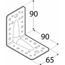 Domax KP 1 Uholník s prelisom 90x90x65x2,5mm