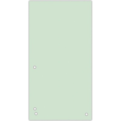 DONAU Разделители Donau 190g, 235x105mm, картон, зелени (00449-А-ЗЕЛЕН)