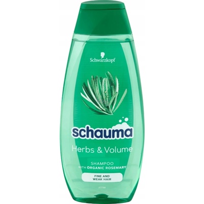 Schwarzkopf Schauma Herbs & Volume šampon pro jemné a zplihlé vlasy 400 ml