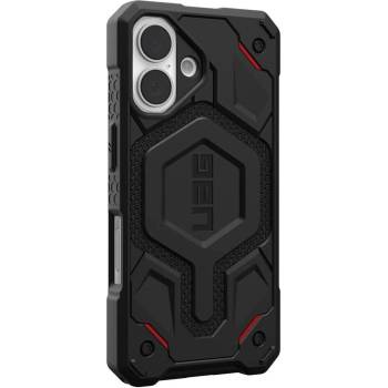 Urban Armor Gear MagSafe Противоударен Калъф за iPhone 16, UAG Monarch Pro Kevlar Case, Черен (840283914591)