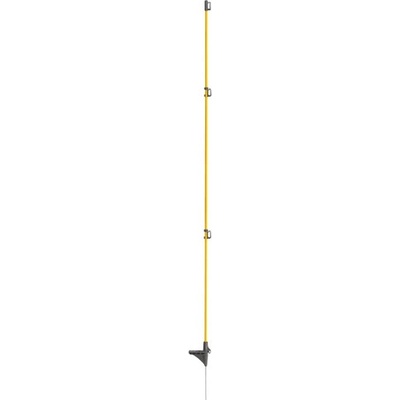 Sklolaminátový sloupek s nášlapem pro elektrický ohradník - 160 cm