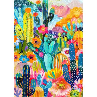 Enjoy - Puzzle Cacti Land - 1 000 piese