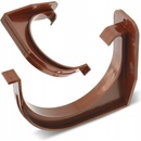 Bryza PVC odkvapový hák Ø 125 mm RAL 8017 hnedý