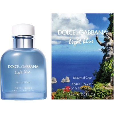 Dolce & Gabbana Light Blue Beauty of Capri toaletní voda pánská 125 ml