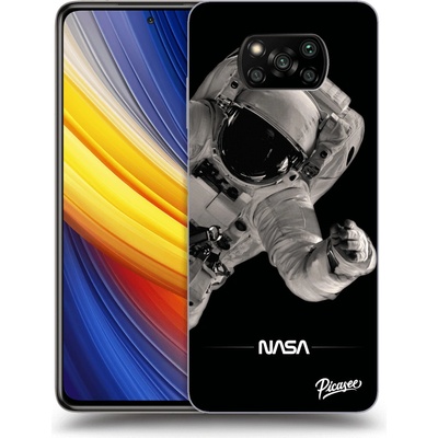 Pouzdro Picasee silikonové Xiaomi Poco X3 Pro - Astronaut Big čiré
