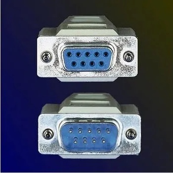 Image 1 of Roline RS232 cable 9M/9F, 1.8m, Value 11.99. 6218
