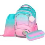 KARTON P+P Комплект училищни раници Oxy Next Ombre Pink - 3 броя