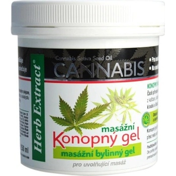 Herb Extract konopný masážní gel 250 ml