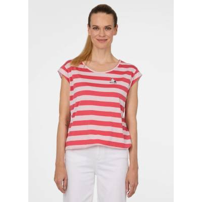 RAGWEAR tričko Tulsa Stripes Coral 4005