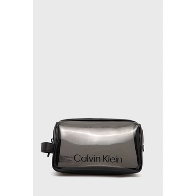 Calvin Klein Kozmetická taška čierna
