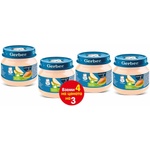 Nestle Плодово пюре Nestle Gerber - Круши Уилямс, 3+1 подарък х 80 g (4x12500853) - baby