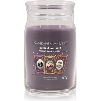 Yankee Candle Halloween Mystical Tarot Card ароматна свещ Signature 567 гр