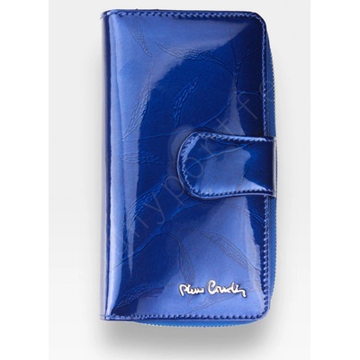 Pierre Cardin kožená peněženka dámská 02 LEAF 116 modrá